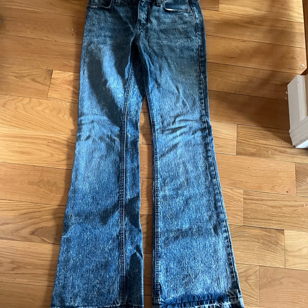 Cinch Women's Flare Jeans in Dark Blue